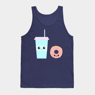 Coffee and Donut Tank Top